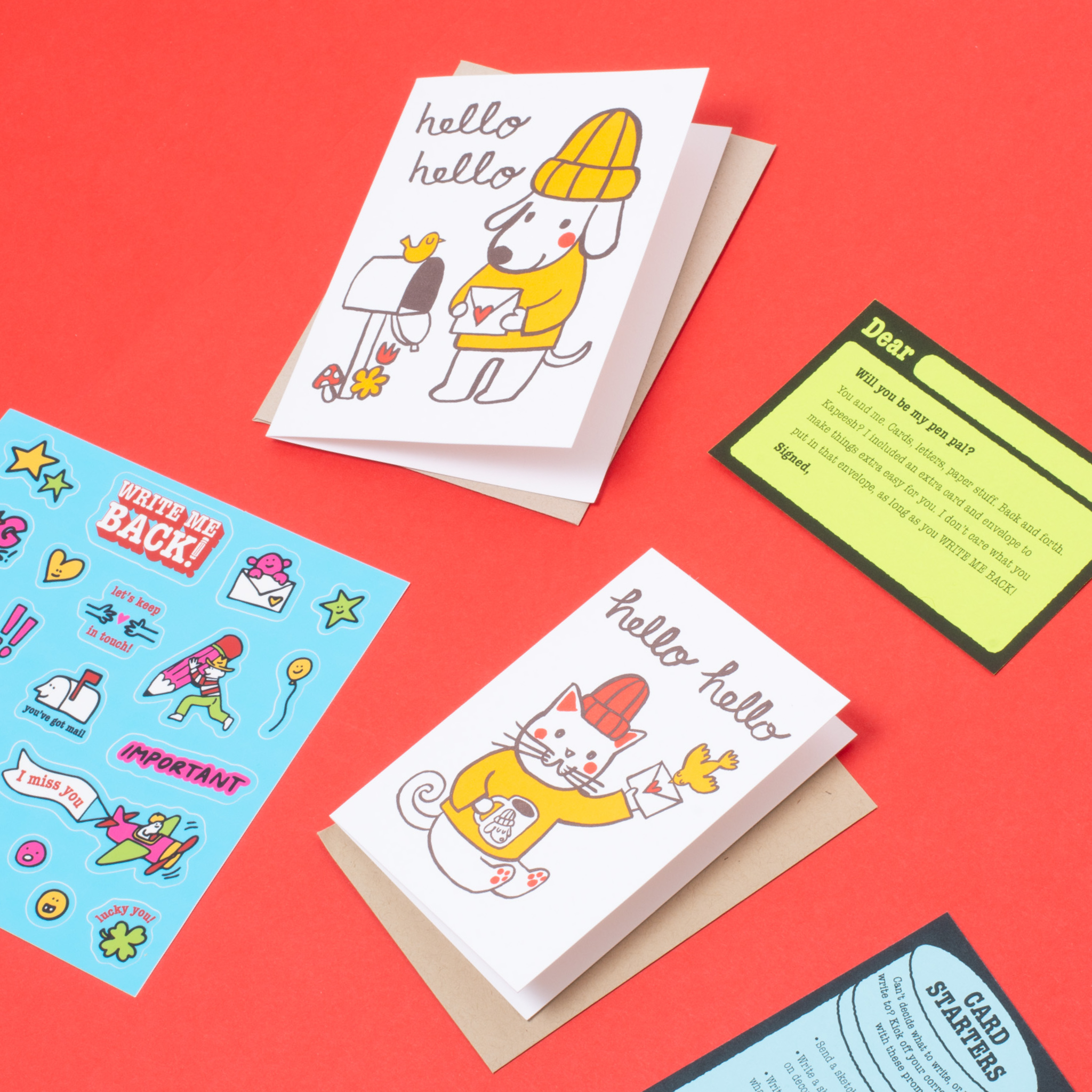 Fugu Fugu Press Write Me Back! Kits