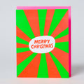 Merry Christmas Starburst Holiday Card