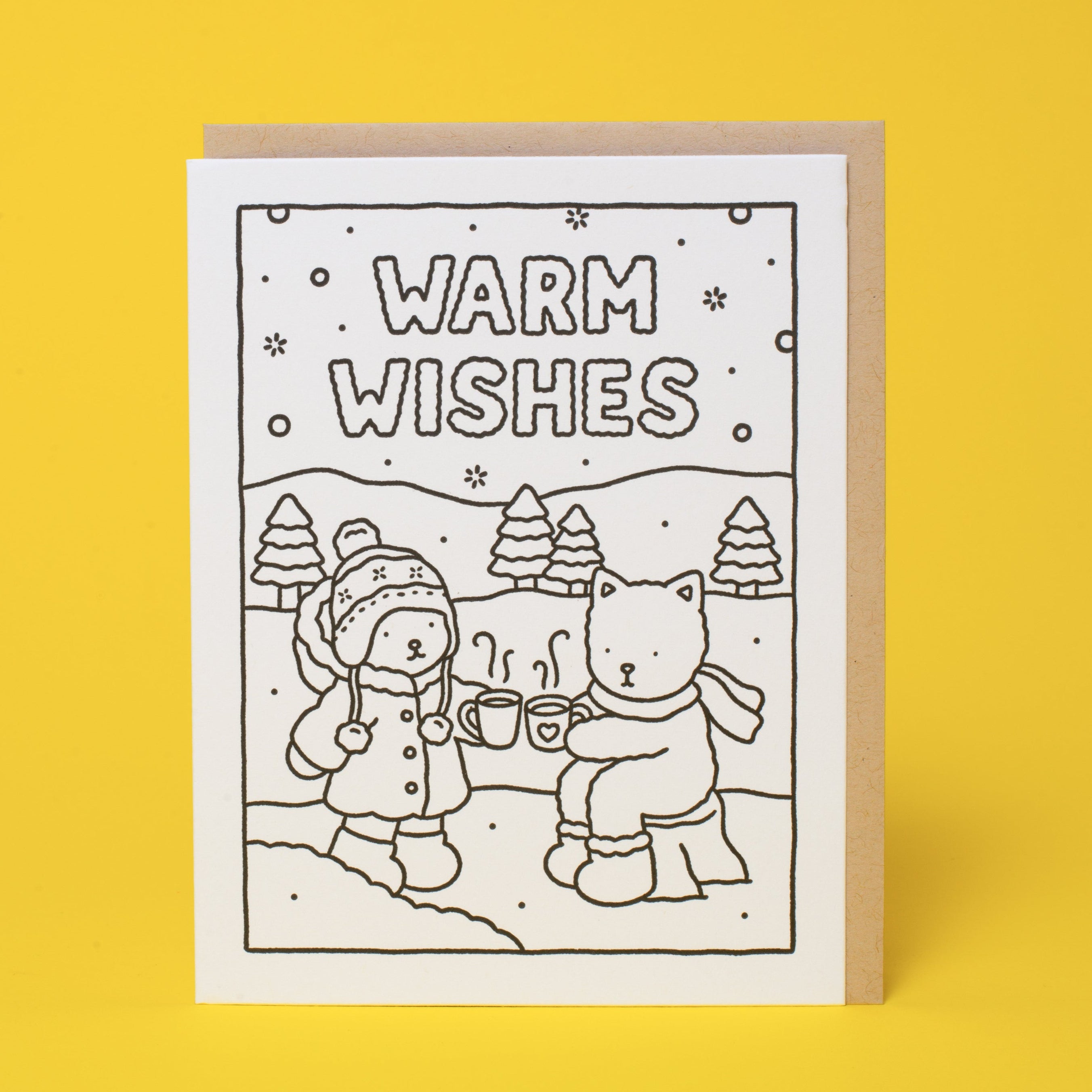 Warm Wishes Holiday Card