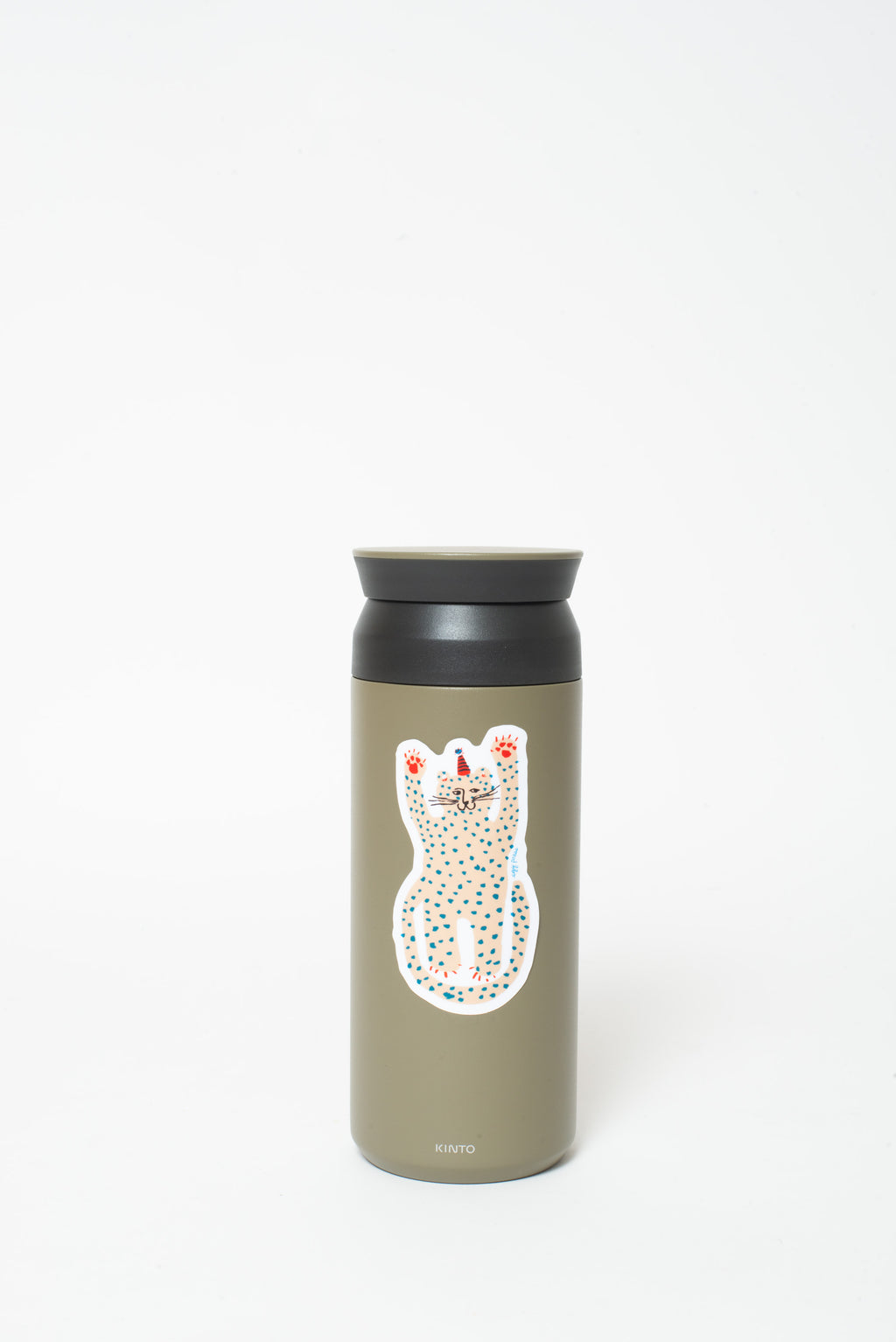 Party Cheetah Vinyl Sticker