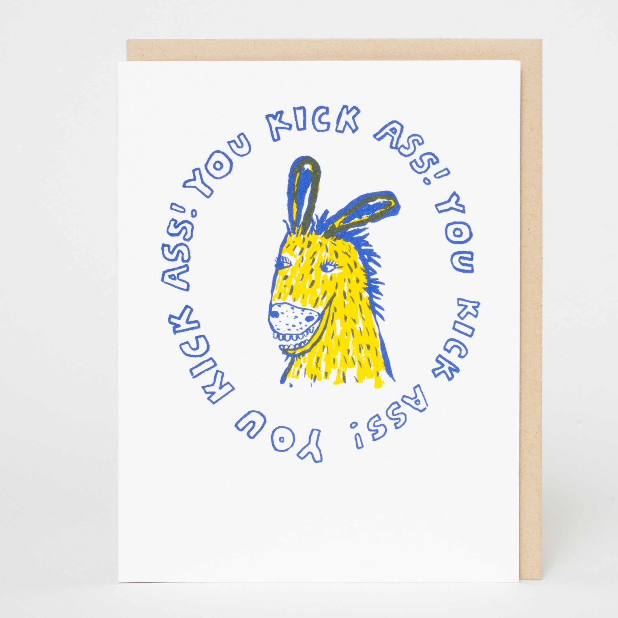 Kick Ass Donkey Greeting Card Box Set