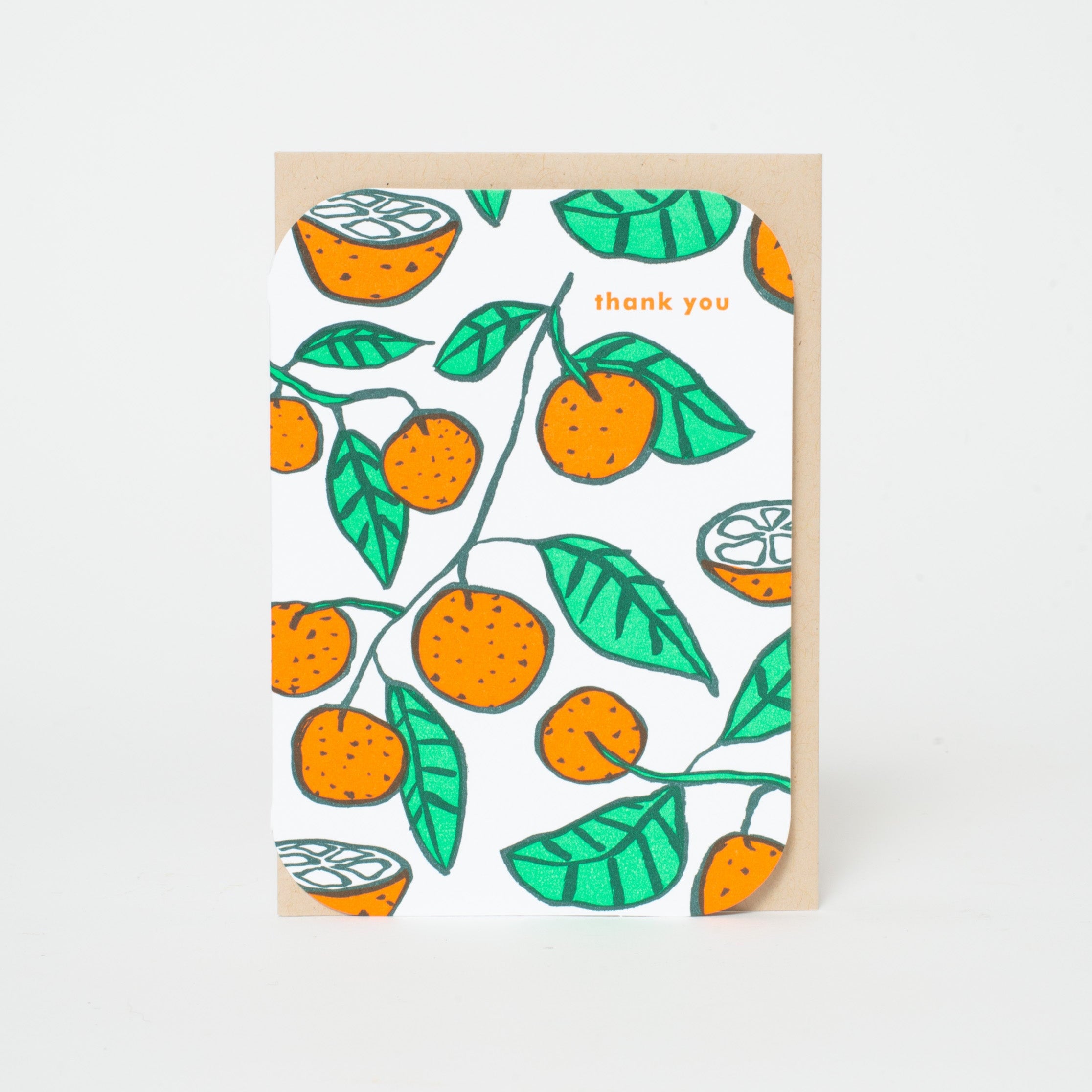 Citrus Thank You Greeting Card Box Set