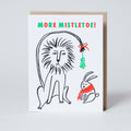 More Mistletoe Holiday Card
