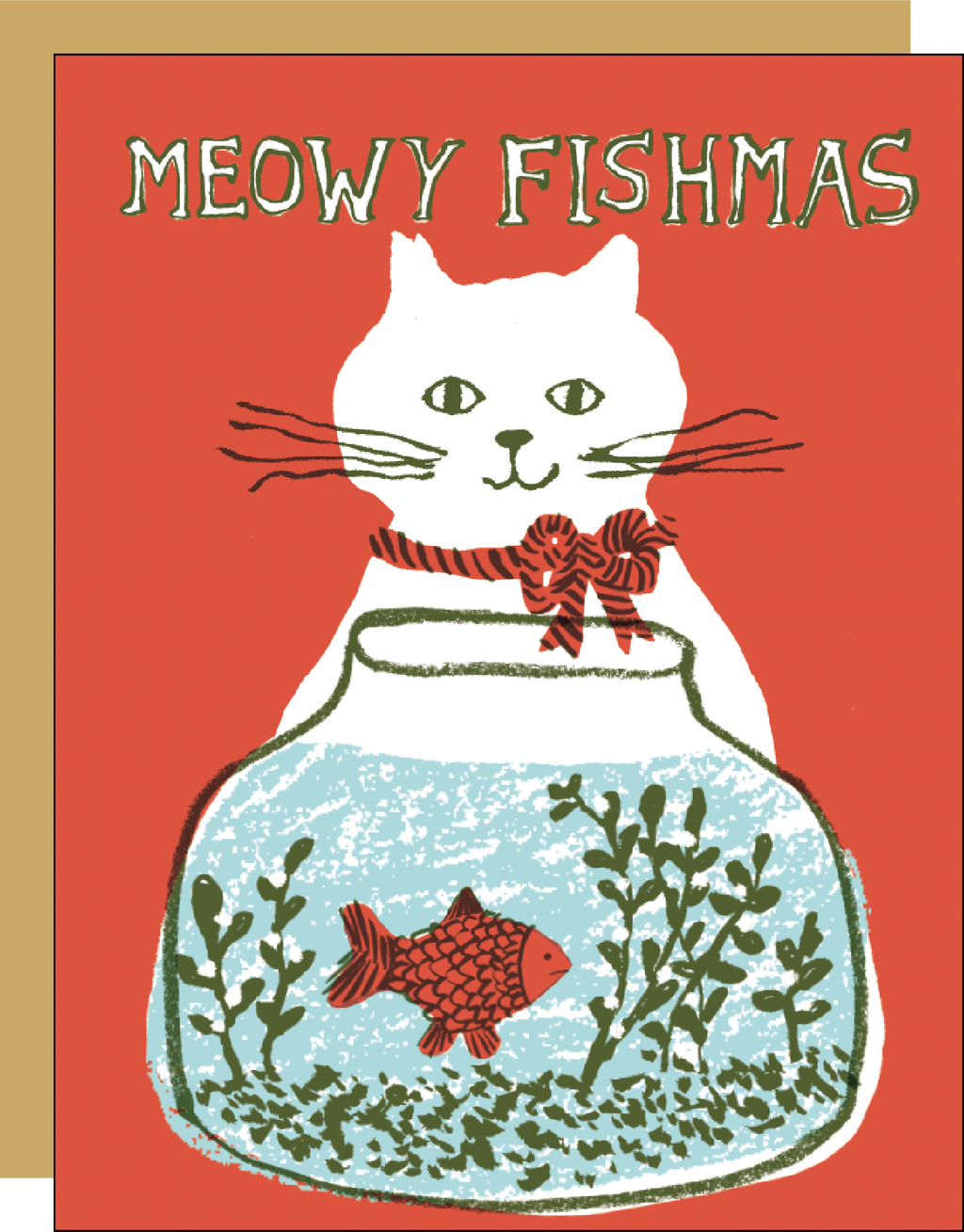 Meowy Fishmas Cat