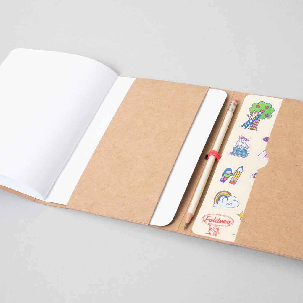 Foldeeo Notebook Folio B6 Time is a Construct