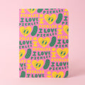 I Love Pickles B6 Blank Notebook