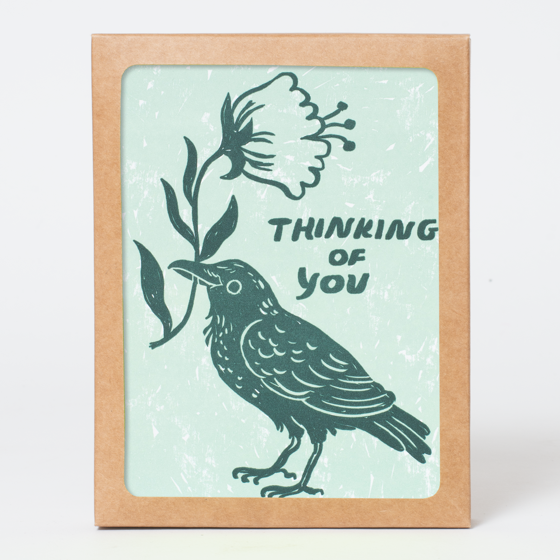 Thinking of You Crow Greeting Card Box Set