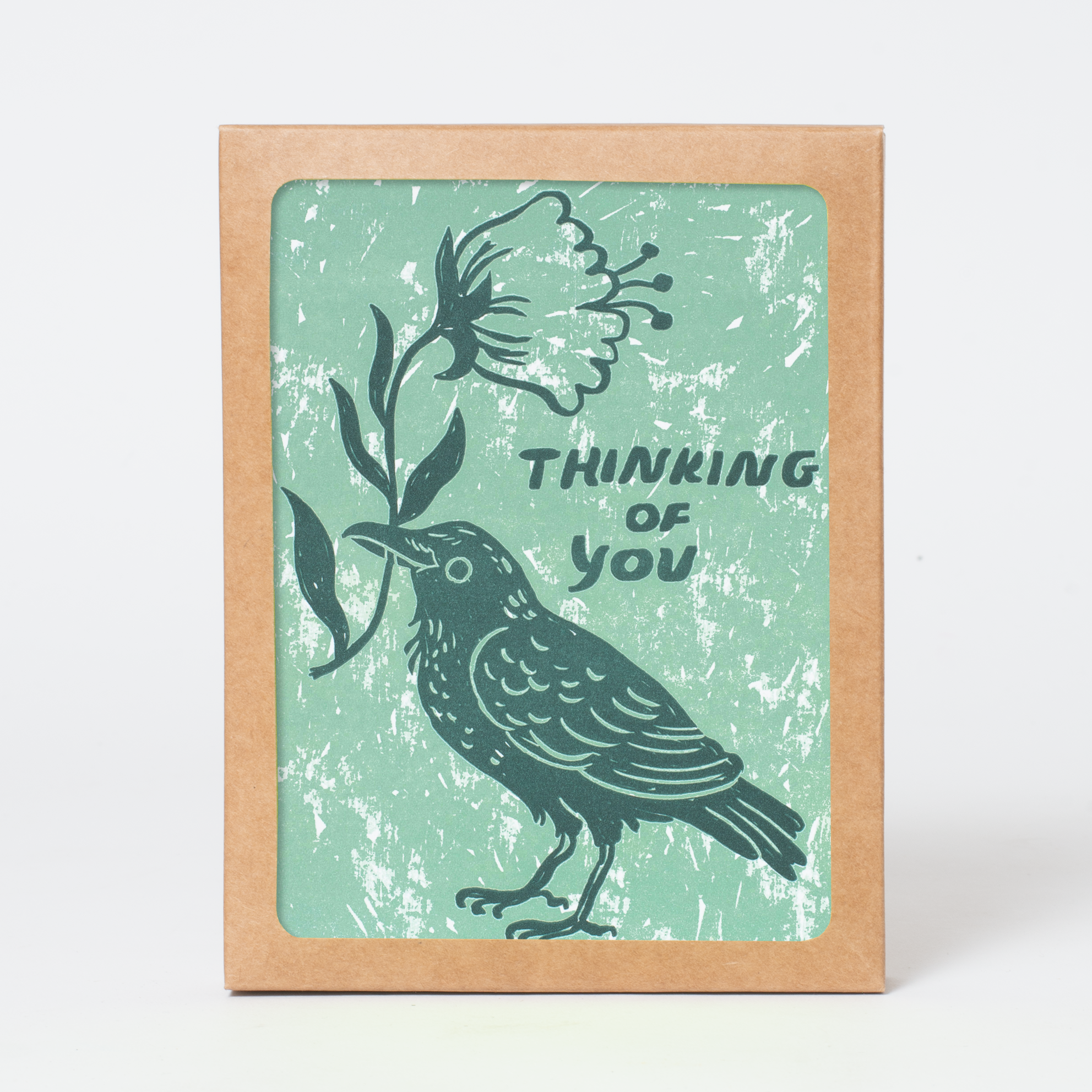 Thinking of You Crow Greeting Card Box Set