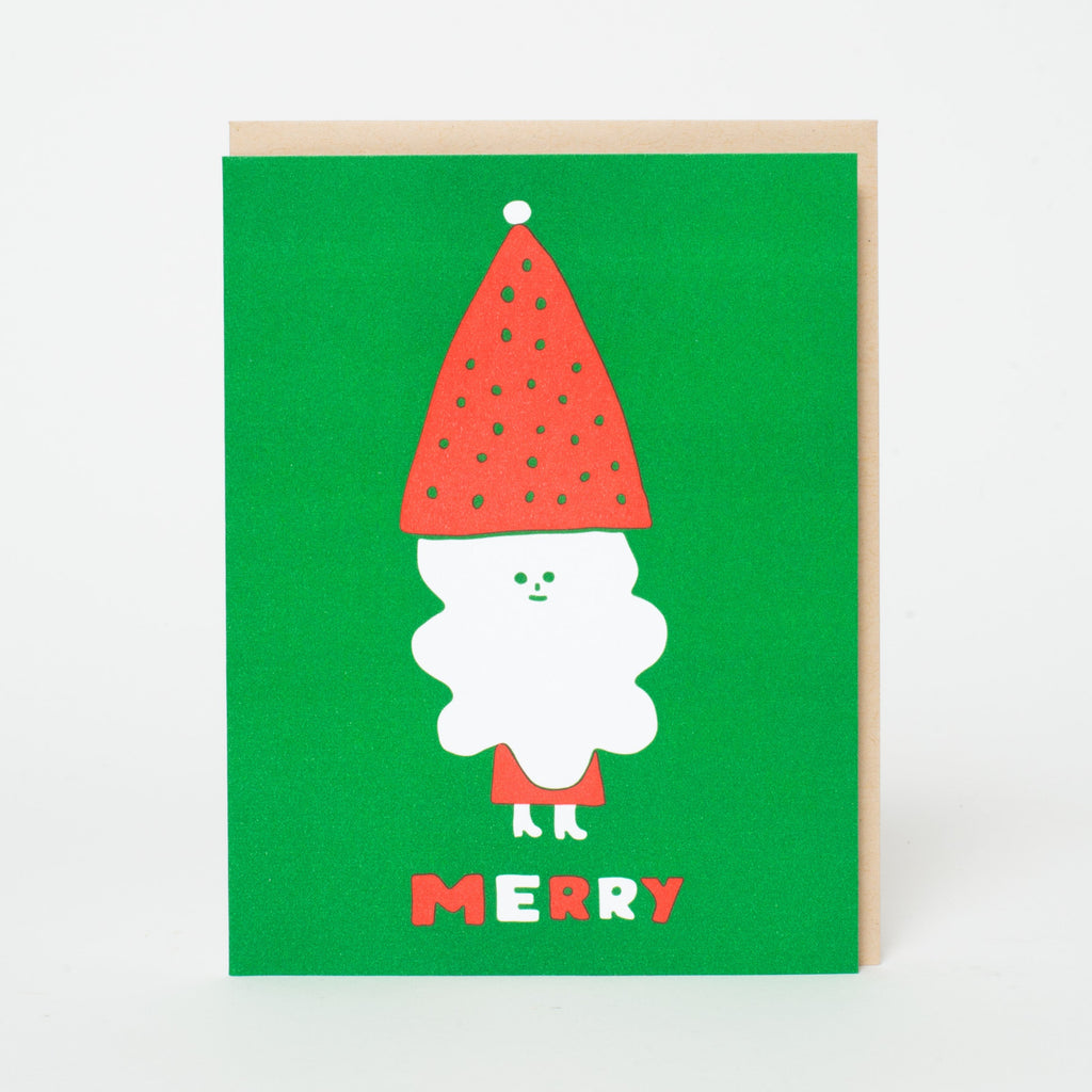 Tiny Santa Holiday Card