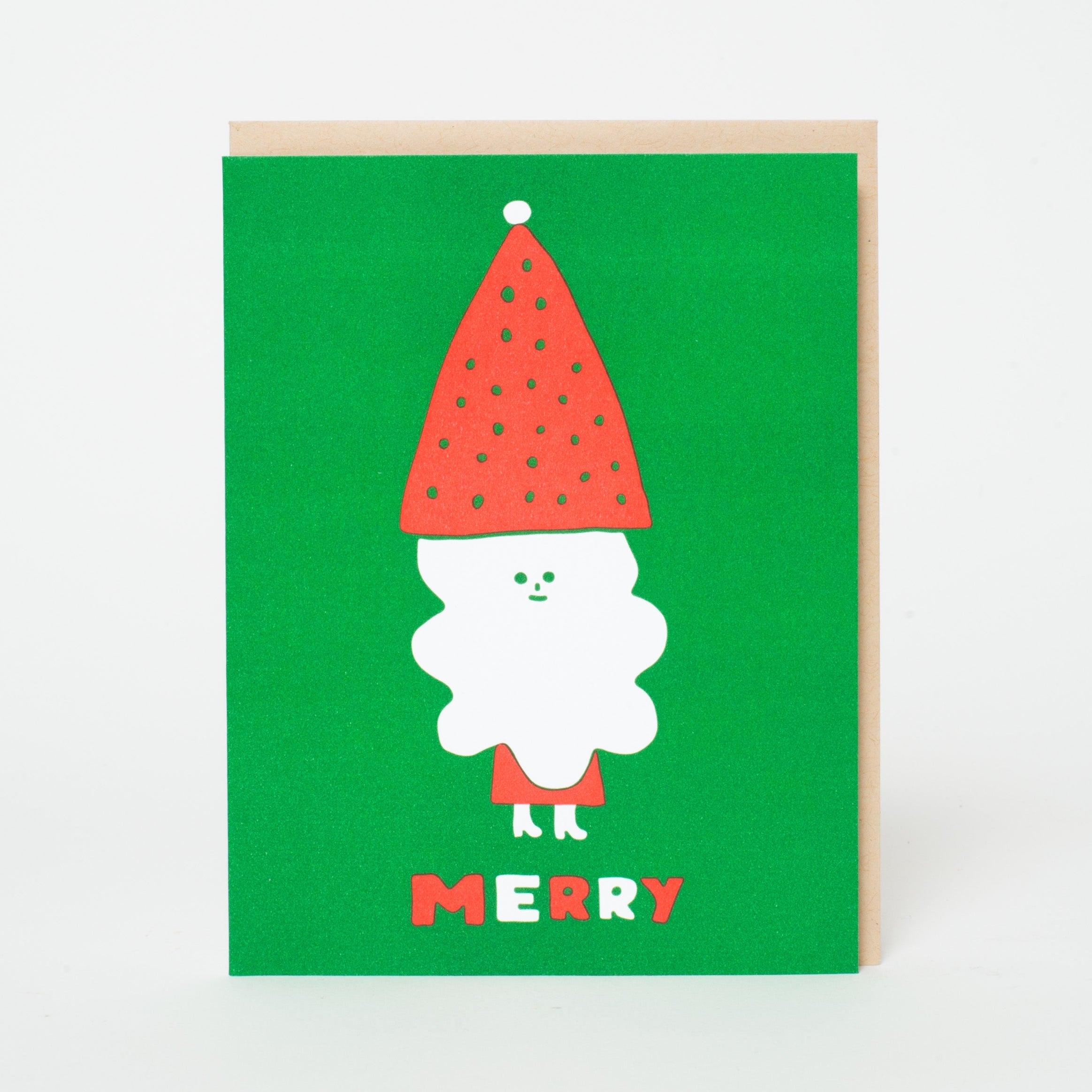Tiny Santa Holiday Card