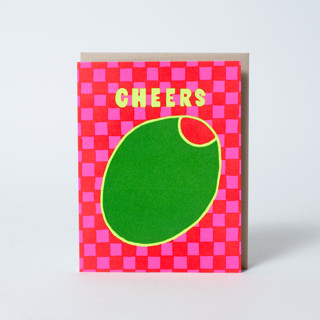 Cheers Olive Greeting Card Box Set