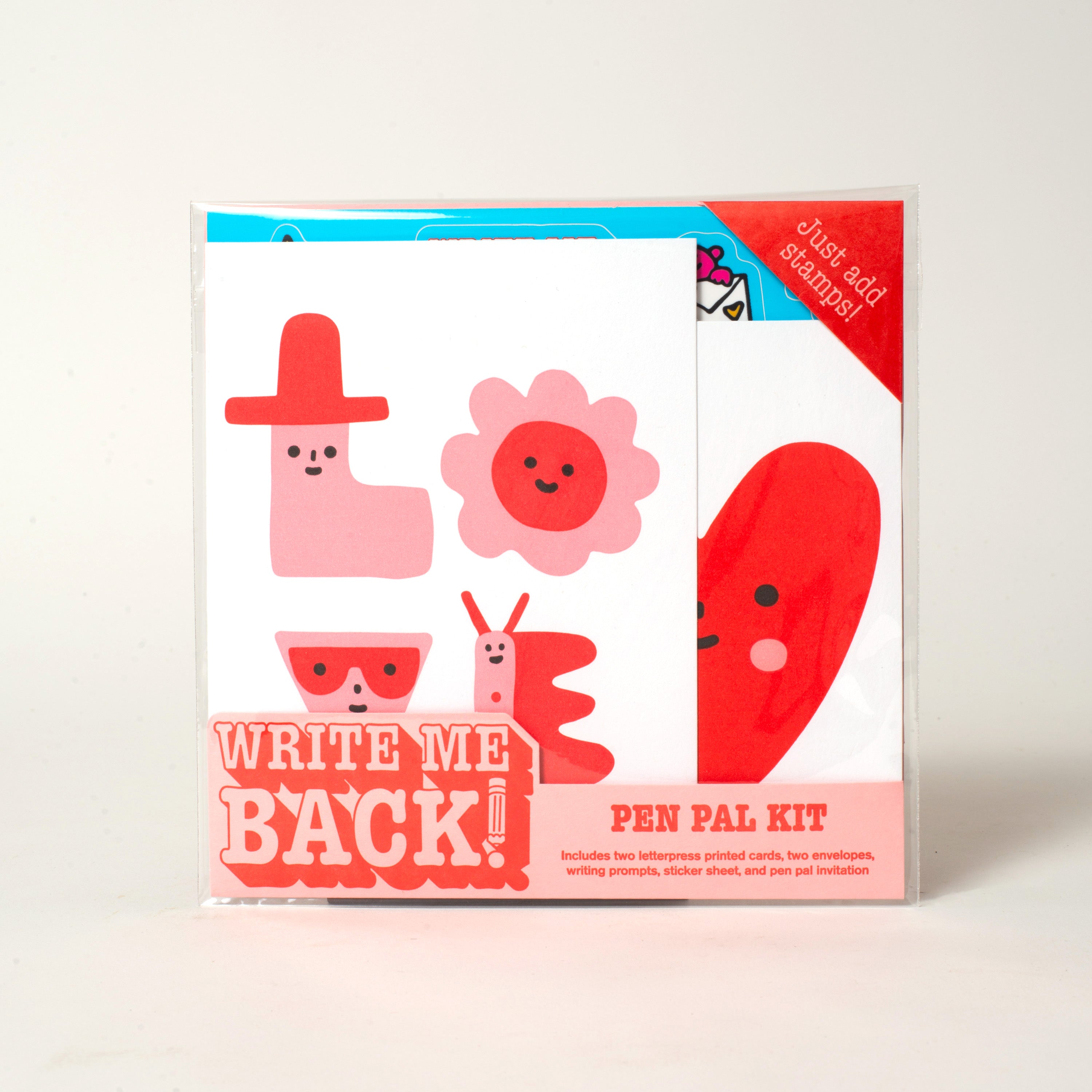 Write Me Back! Pen Pal Kit (Love + Heart Friend)