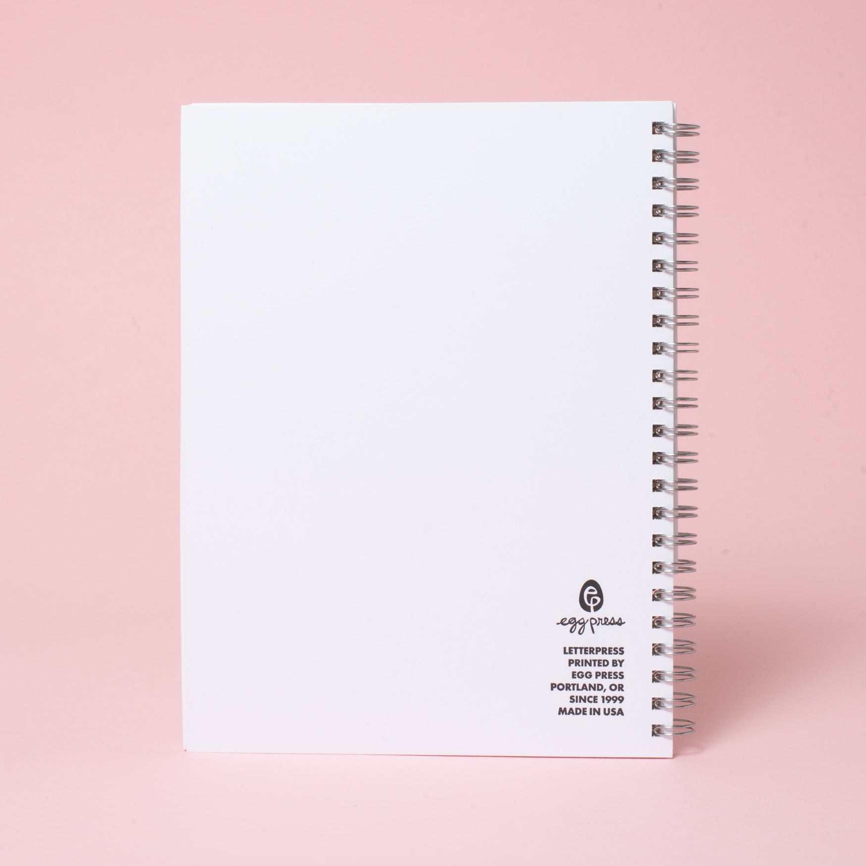 6 x 8" Spiral Blank Notebook - Rainy Day Parade
