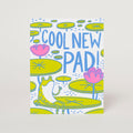 Frog Housewarming Letterpress Greeting Card